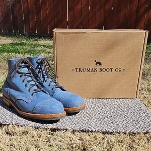 Truman China Blue Waxy Commander